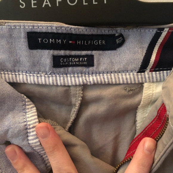 NWT Tommy Hilfiger Gray 36X34 dress pants - Picture 3 of 6